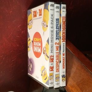 3 Minion's Despicable Me Children's DVDs